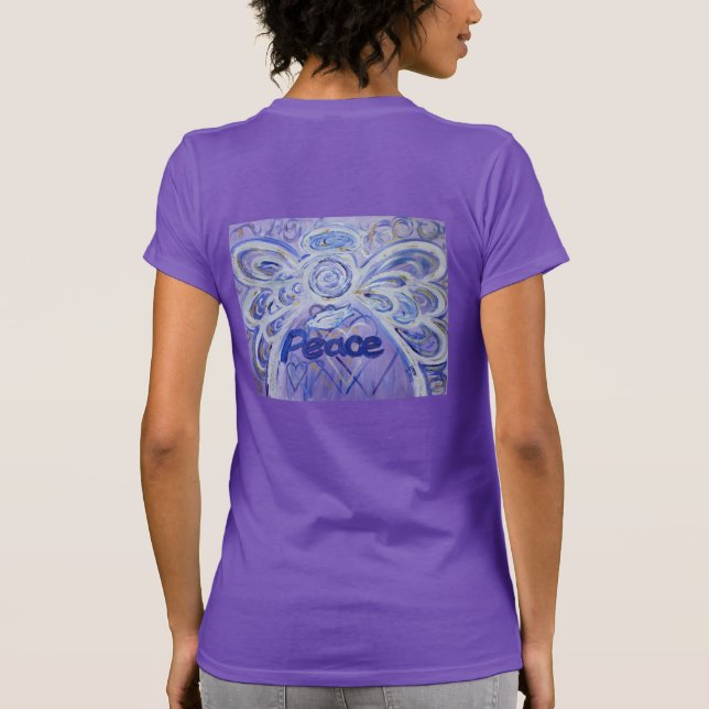 Camiseta Peace Angel T-Shirt (Pintura nas costas) (Verso)
