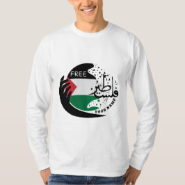Camiseta PEACE, Free Palestine T-Shirt