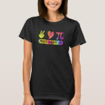 Camiseta Peace Heart Pi Day Tie Dye Mathematics Mat<br><div class="desc">Peace Heart Pi Day Tie Dye Mathematics Science Professor 1</div>