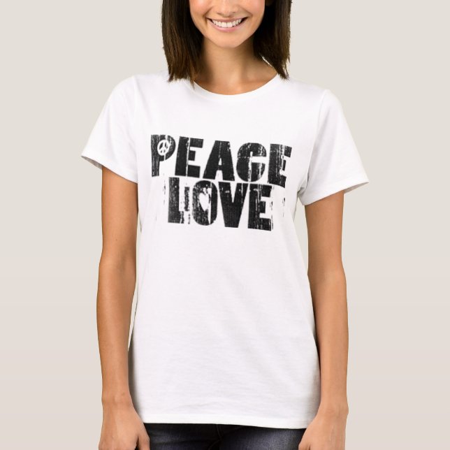 Camiseta peace&love (Frente)