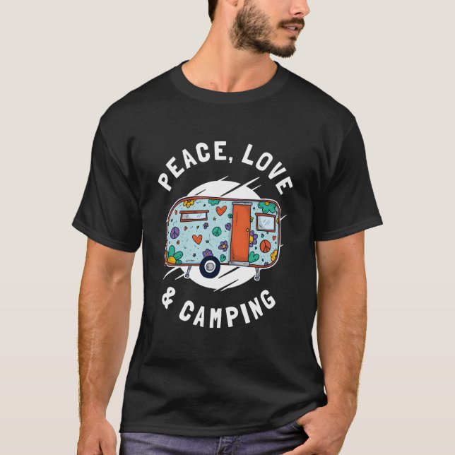 Camiseta Peace Love Camg Camg (Frente)
