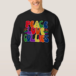 Camiseta Peace Love Collie