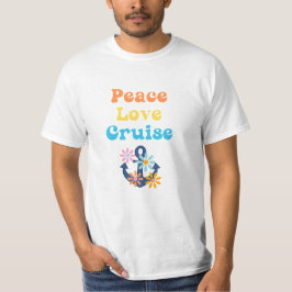 Camiseta Peace Love Cruise