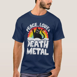 Camiseta Peace Love Cure Alpha 1 Awarse Ribbon Warrior S