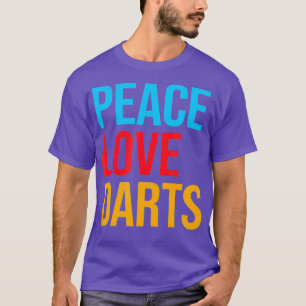 Camiseta Peace Love Dart