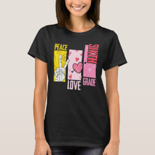 Camiseta Peace Love High School Day Team 6 Gra
