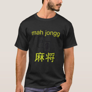 Camiseta Peace Love Mahjong