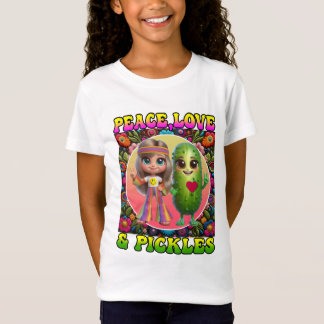 Camiseta Peace Love & Pickles T-Shirt