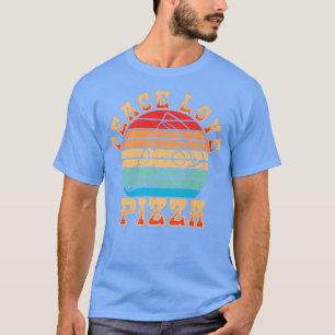 Camiseta Peace Love Pizza Amantes I Love Pizza 12432655