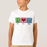 Peace Love Rhinos Cute Rhino Kids