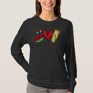 Camiseta Peace Love Tamales mexicano