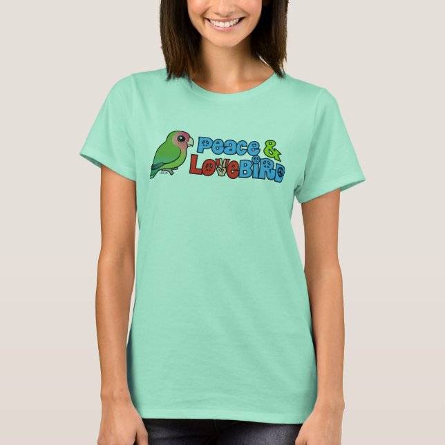 Camiseta Peace & Lovebird (Frente)