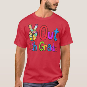 Camiseta Peace Out 6th Grade - Last Day of School Sixth Gra