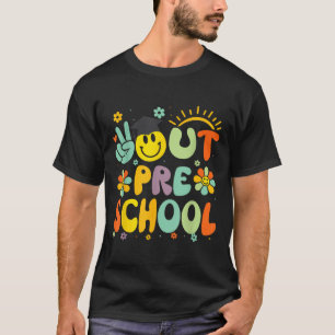 Camiseta Peace Out Preschool Cl De 2025 Goodbye Graduation