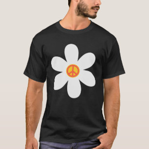 Camiseta PEACE SIGN LOVE Retro 60s 70s Vibes Tie Dye Hippie