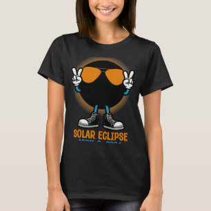 Camiseta Peace Totality Solar Eclipse 8 de abril de 2024 Wo