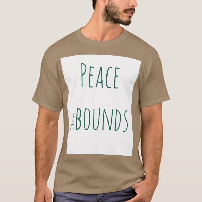 Camiseta PeaceAbounds (Frente)