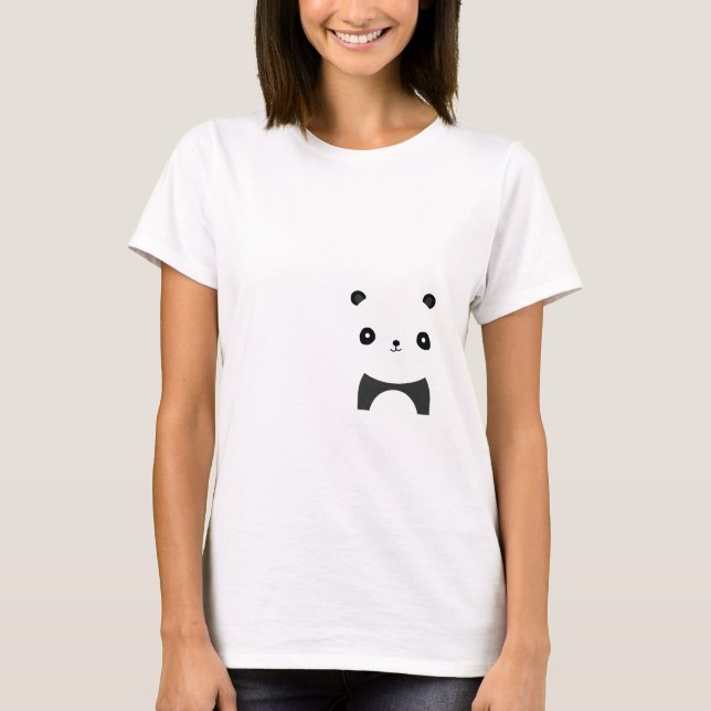 Camiseta Peaceful Panda (Frente)