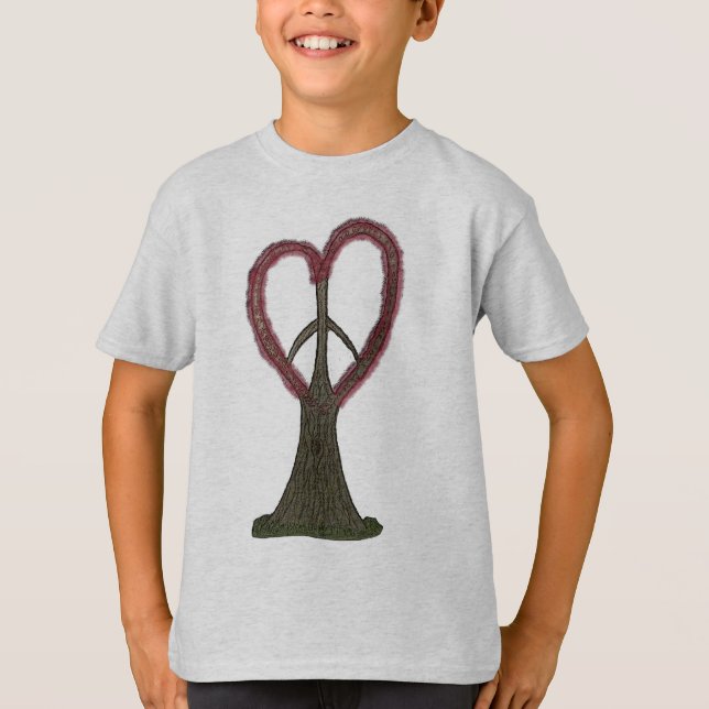 Camiseta peacetreeheart (Frente)