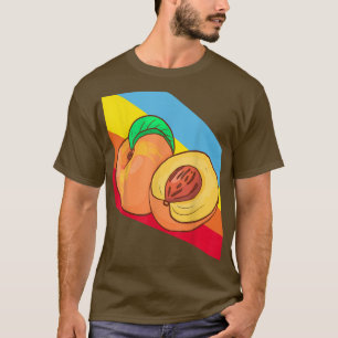 Camiseta Peach Comida Vegan Vegetarian
