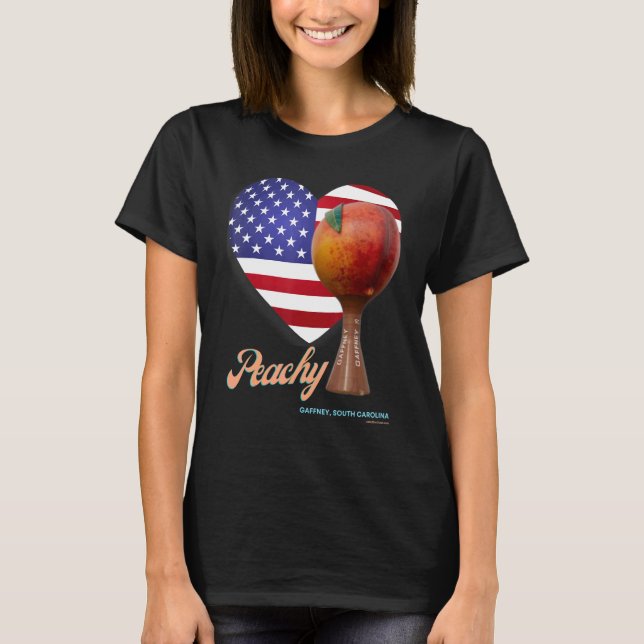 Camiseta Peach Gaffney Sc South Carolina Festival Peachoid (Frente)