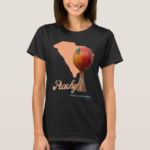 Camiseta Peach Gaffney Sc South Carolina Festival Peachoid