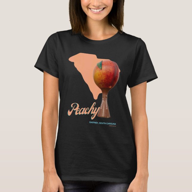 Camiseta Peach Gaffney Sc South Carolina Festival Peachoid (Frente)