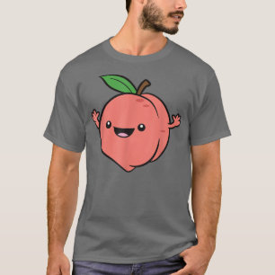 Camiseta Peach Kawaii, Fruta de pêssego, Peach Love Peaches