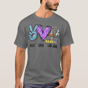 Camiseta Peach Love Lab Week 2022 Laboratory Tech Technolog