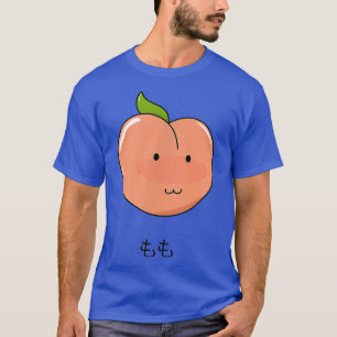 Camiseta Peach Momo Japonês Estilo Kawaii Otaku Estilo Boni