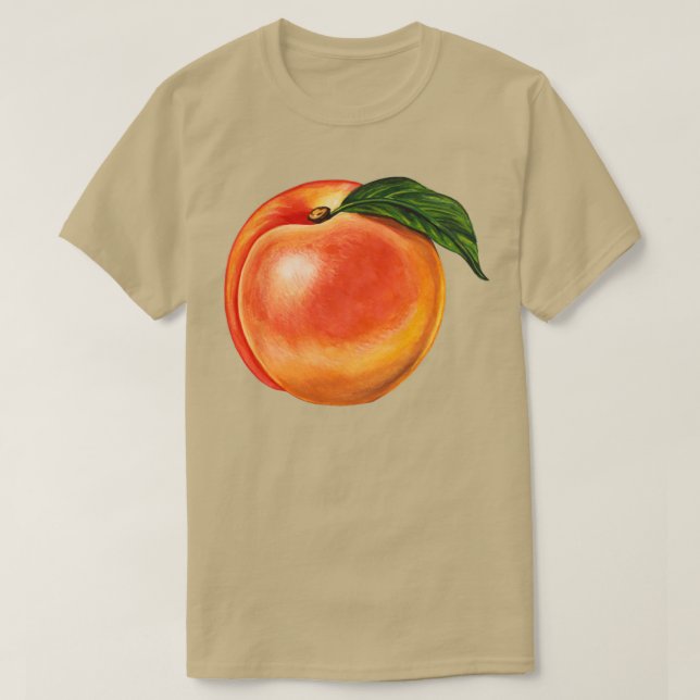 Camiseta Peach Pattern (Frente do Design)