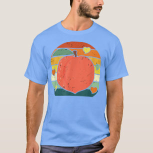 Camiseta Peach Retro Tropical Summer Peach Fruta
