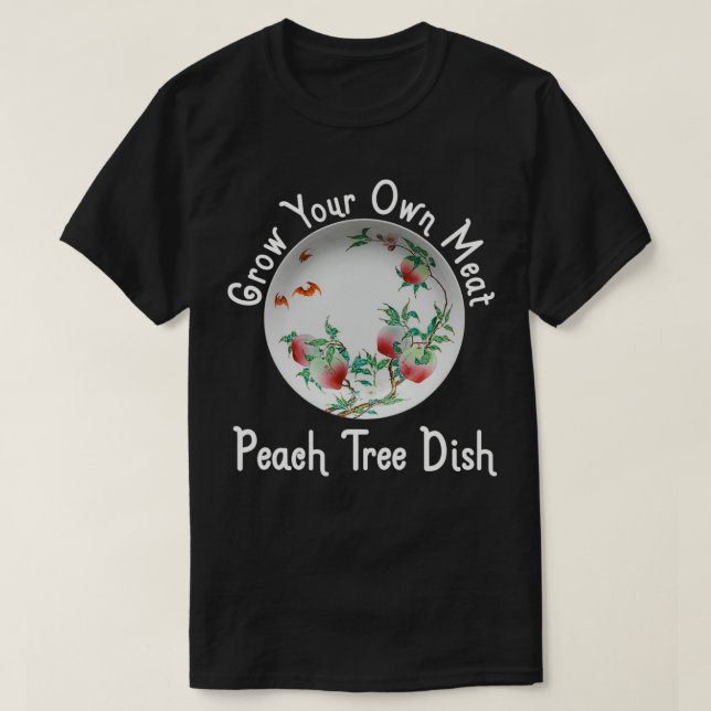 Camiseta Peach Tree Dish  (Frente do Design)