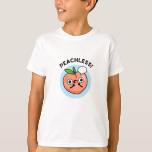 Camiseta Peachless Cute Speless Peach Pun