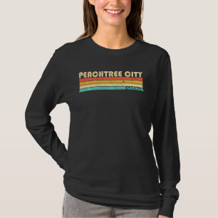 Camiseta Peachtree Cidade Ga Georgia Funny City Home Raízes