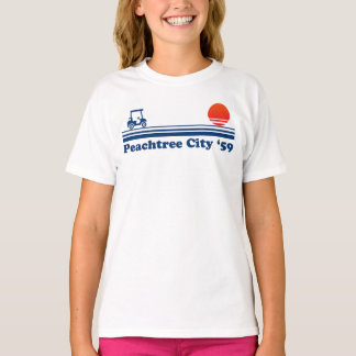 Camiseta Peachtree City Georgia Estilo de Vida Carrinho de 