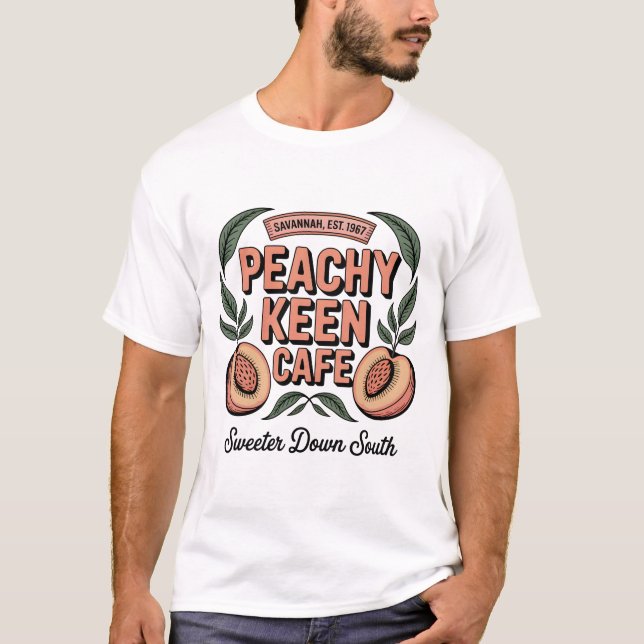 Camiseta Peachy Keen Café (Frente)