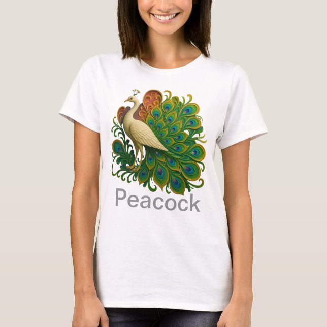 Camiseta Peacock Bird (Frente)