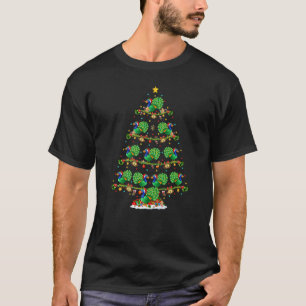 Camiseta Peacock Bird Lights Xmas Papais noeis Peacock Nata