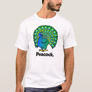 Camiseta Peacock. do pavão