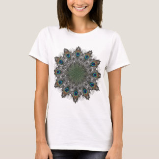 Camiseta Peacock Feather Mandala