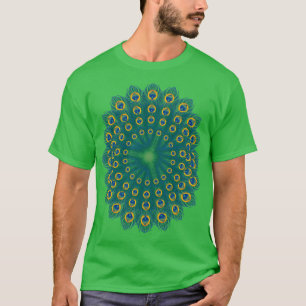 Camiseta Peacock Feather Mandala Peacock
