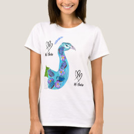 Camiseta Peacock Hi there