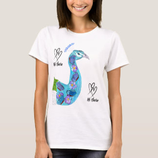 Camiseta Peacock Hi there