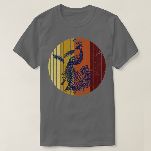Camiseta Peacock Retroativo (Frente do Design)