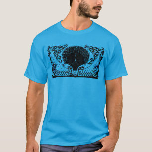 Camiseta Peacocks de Artes e Artesanatos Neerlandeses