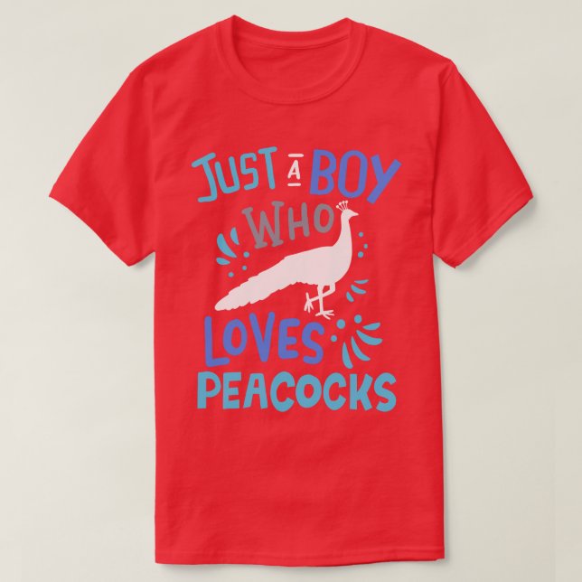 Camiseta Peacocks - Pavão 3 (Frente do Design)