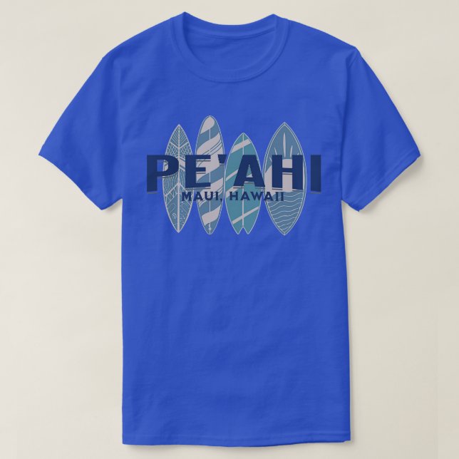 Camiseta Peahi Jaws Maui Hawaii Grande Onda Ondas Ondas Sur (Frente do Design)