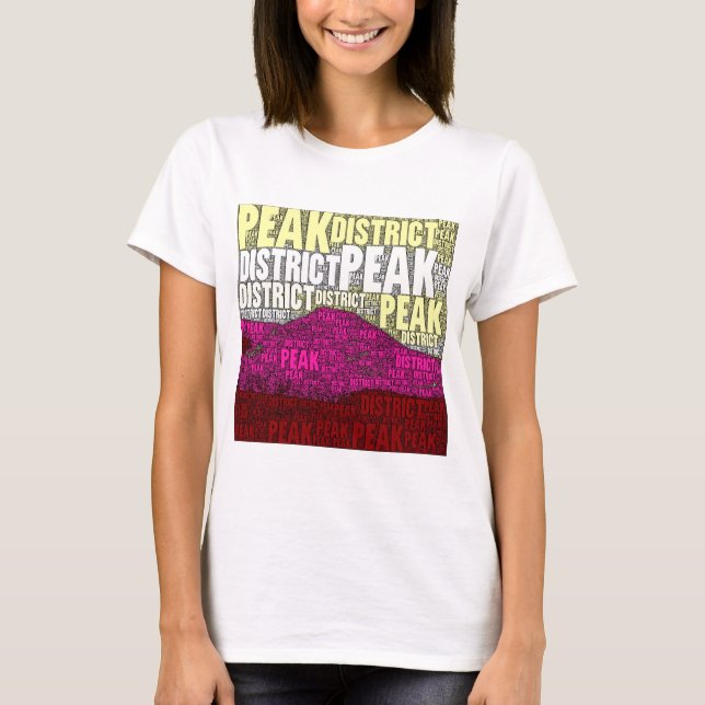 Camiseta Peak District Design (Frente)