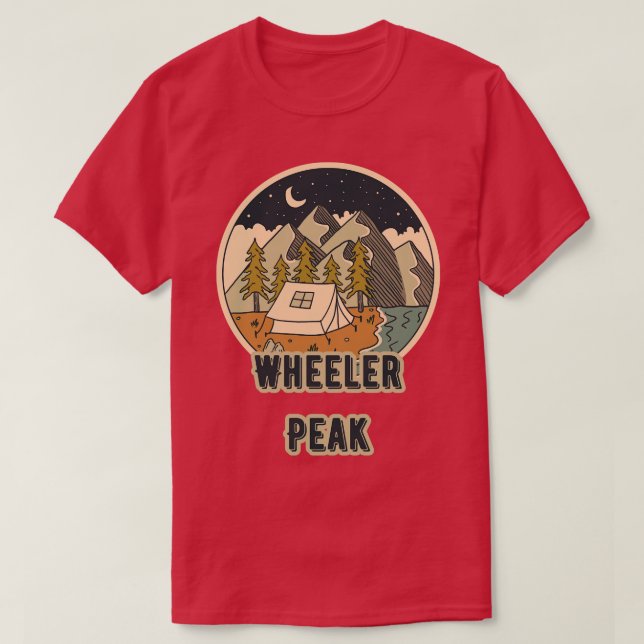Camiseta Peak Wheeler (Frente do Design)